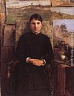 Emile Friant Portrait de Mme Petitjean painting